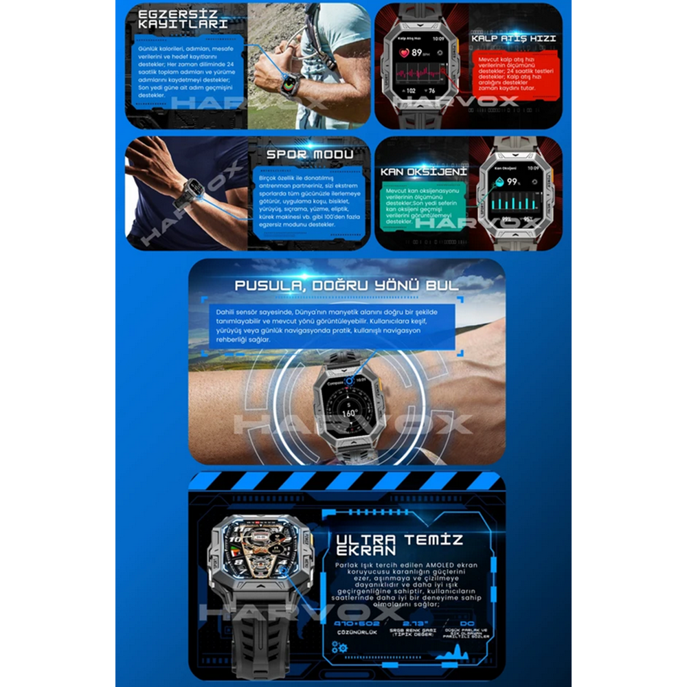 HARVOX X1 PRO AKILLI SAAT