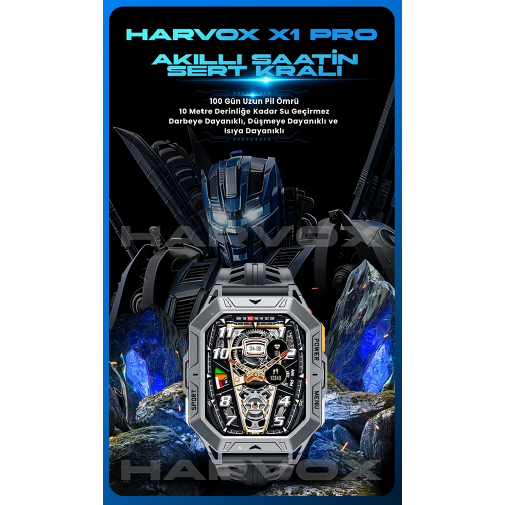 HARVOX X1 PRO AKILLI SAAT