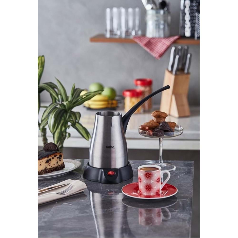 SINBO SCM-2957 ELEKTRİKLİ CEZVE KAHVE MAKİNESİ