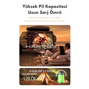 HARVOX K2 ŞARJLI PROJEKSİYON