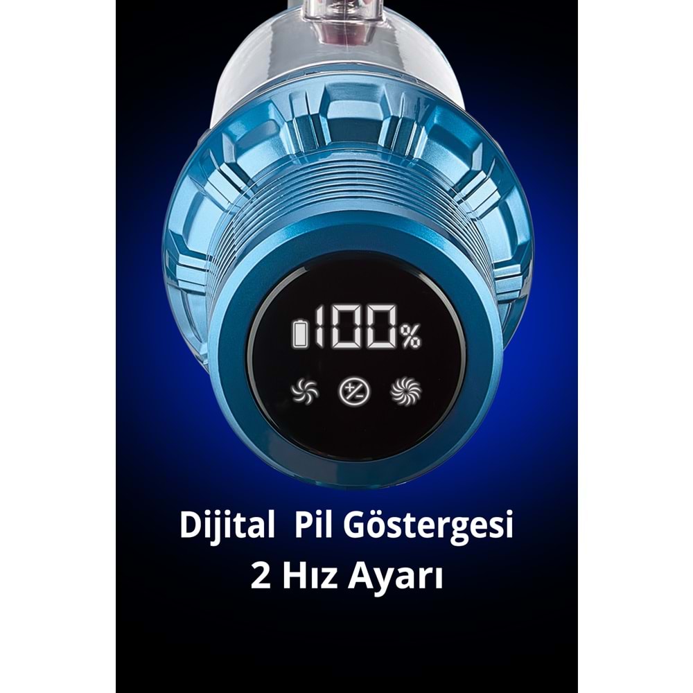 KİWİ KABLOSUZ DİK SÜPÜRGE KVC-4041