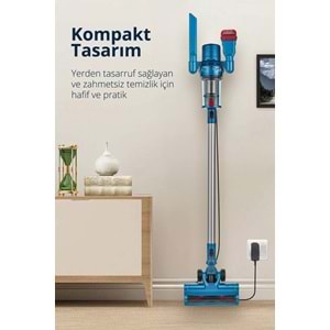KİWİ KABLOSUZ DİK SÜPÜRGE KVC-4041