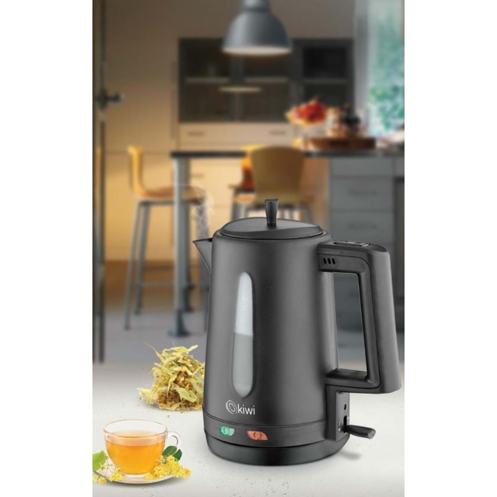 KİWİ KTM-2907 2200W CAM DEMLİKLİ ÇAY MAKİNASI
