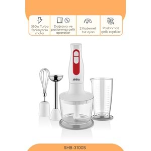 SİNBO EL BLENDER SETİ SHB-3100S