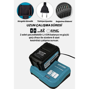 KİMMEER PLUS TELESKOPİK 4 LÜ SET MAVİ