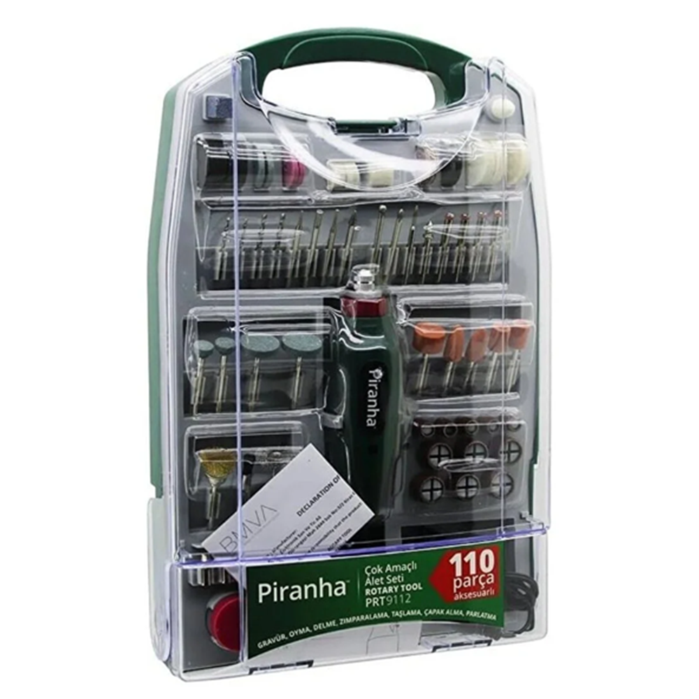 PİRANHA PHS9112 MİNİ TAŞLAMA HOBİ SET