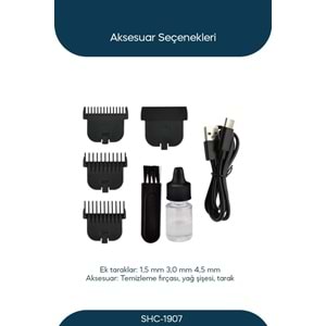 SİNBO SHC-1907 TRAŞ MAKİNASI