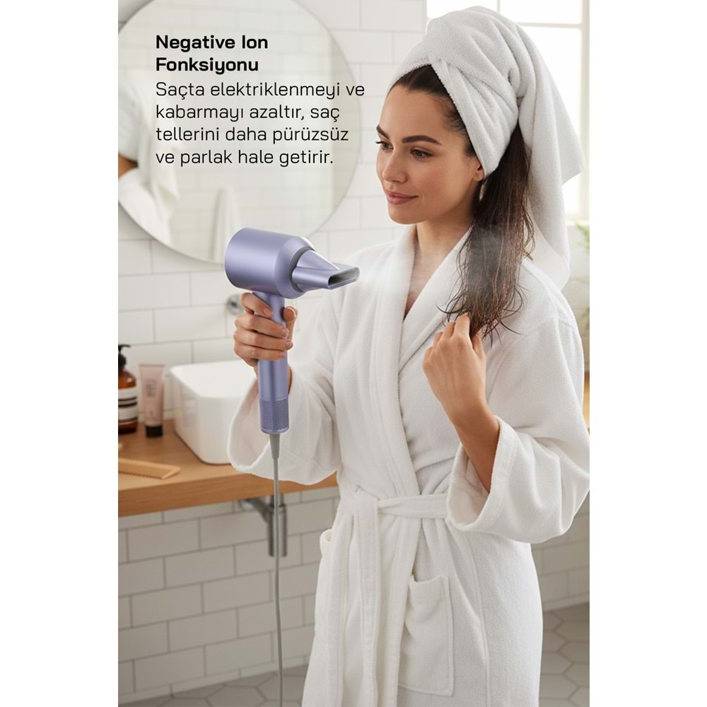 SİNBO SHD-1740 SAÇ KURUTMA MAKİNESİ PEMBE