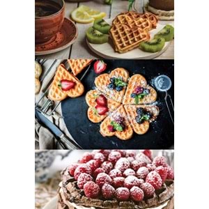 KİWİ KSM-2442 WAFFLE MAKİNASI