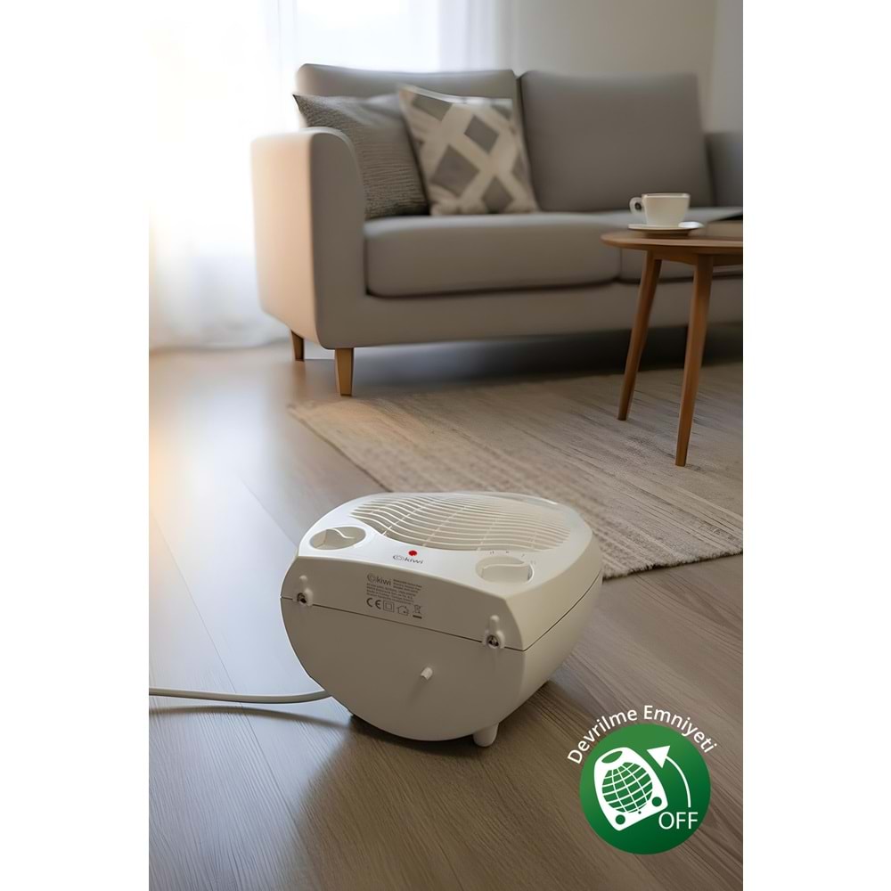 KİWİ KHT-8415 ELEKTRİKLİ ISITICI FAN