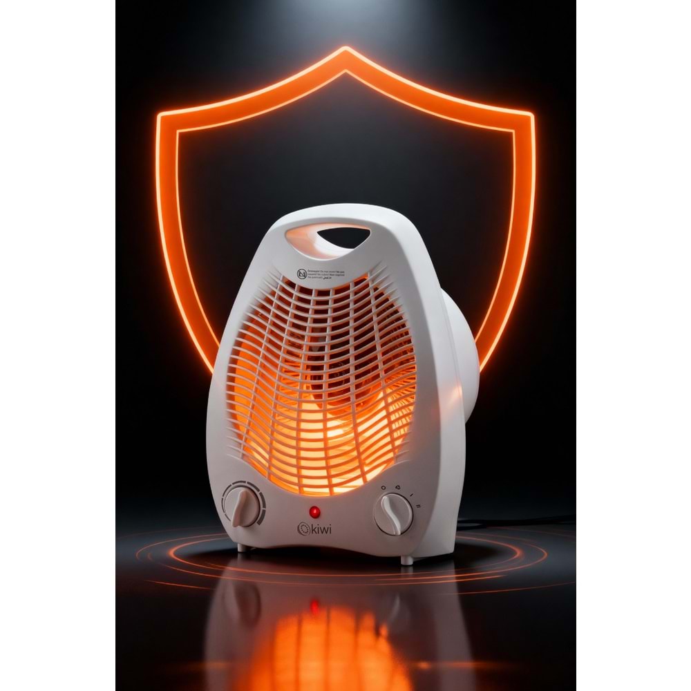KİWİ KHT-8415 ELEKTRİKLİ ISITICI FAN