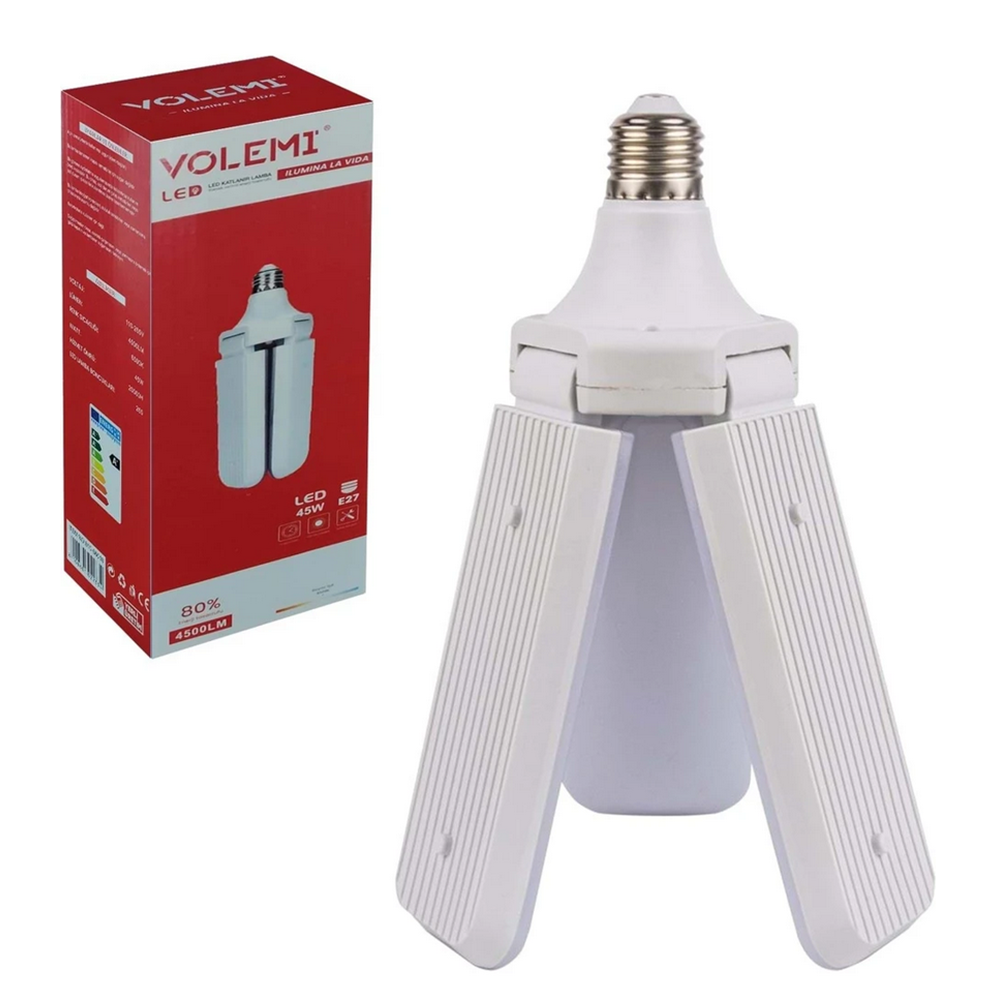 VOLEMİ 3 KANATLI LED AMPUL