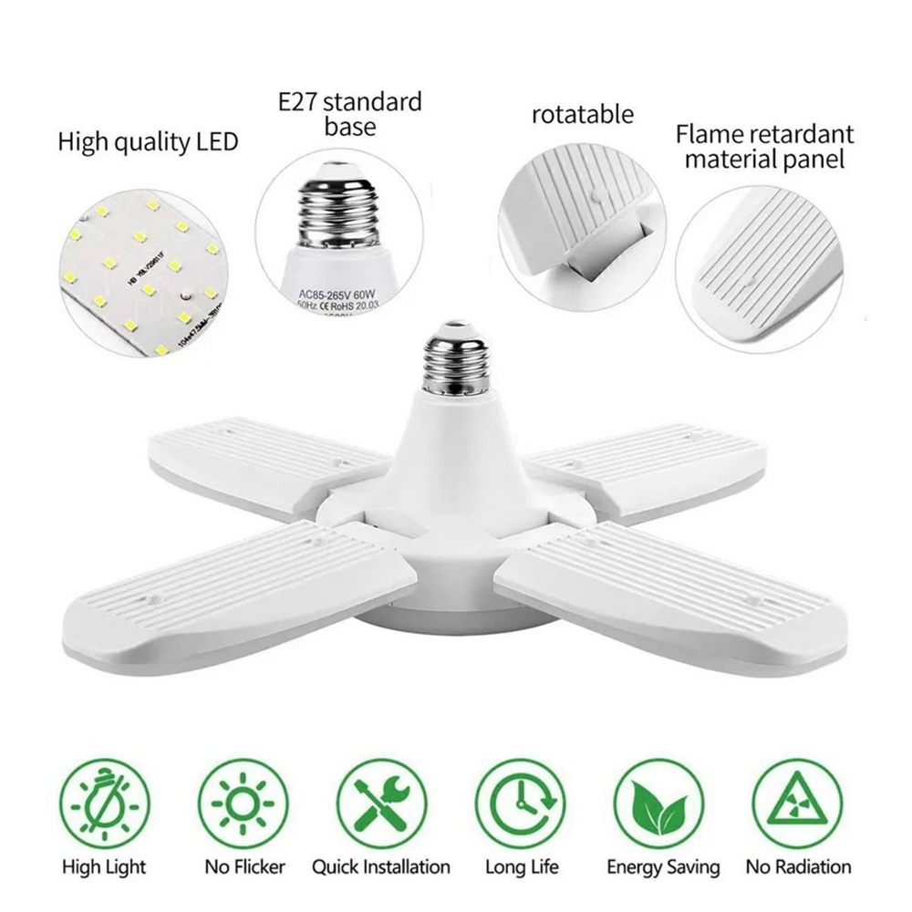 VOLEMI 4+1 KANAT LED 60W IŞIK