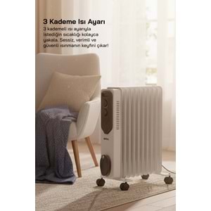 SİNBO YAĞLI RADYATÖR SFH 6938 11 DİLİM