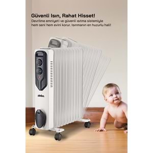 SİNBO YAĞLI RADYATÖR SFH 6938 11 DİLİM