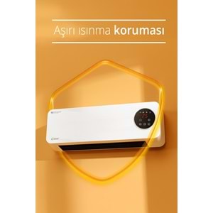 KİWİ KHT-8490 KLİMA TİPİ ISITICI FAN