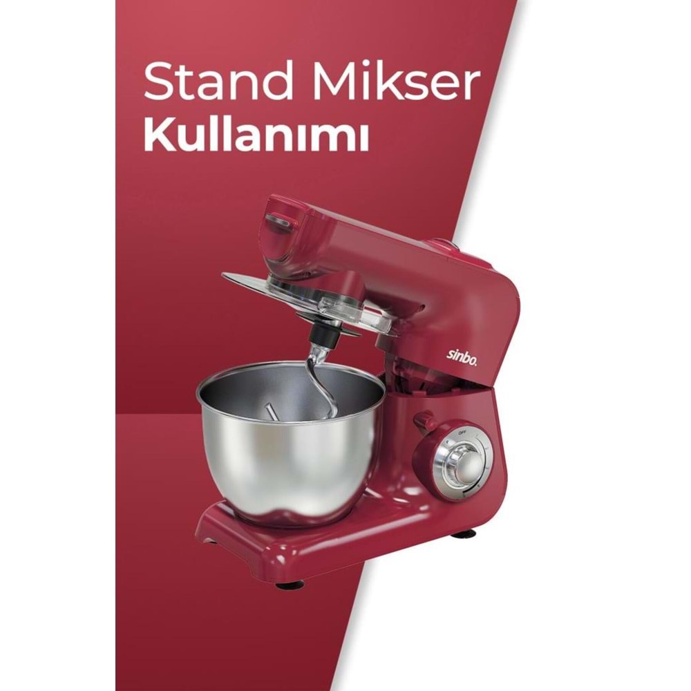 SİNBO SMX-2775 STANDLI MİKSER