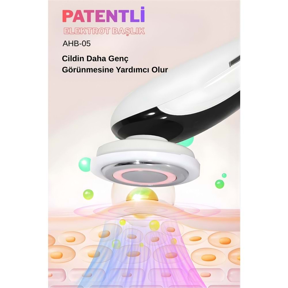 AHB-05 YÜZ GERME VE SİYAH NOKTA TEMİZLEME CİHAZI