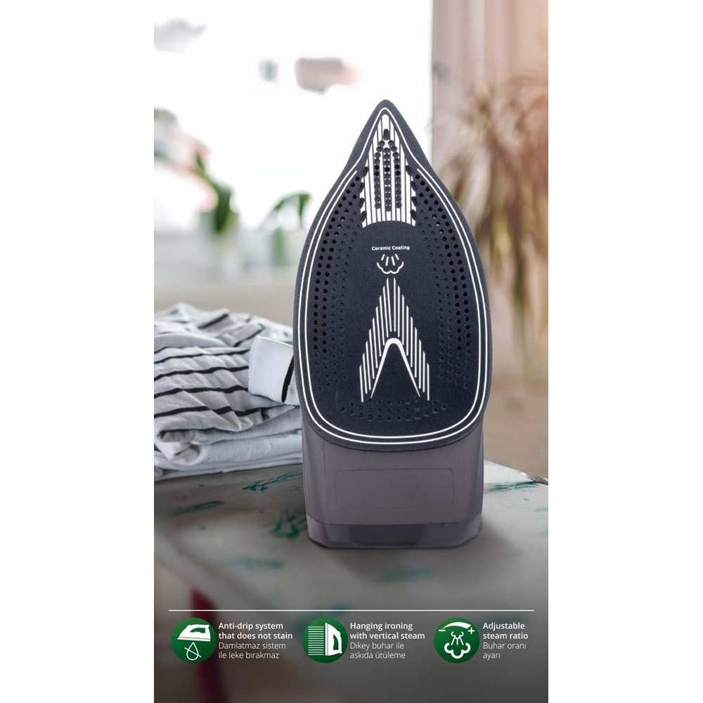 KİWİ KSI-6347 BUHARLI ÜTÜ