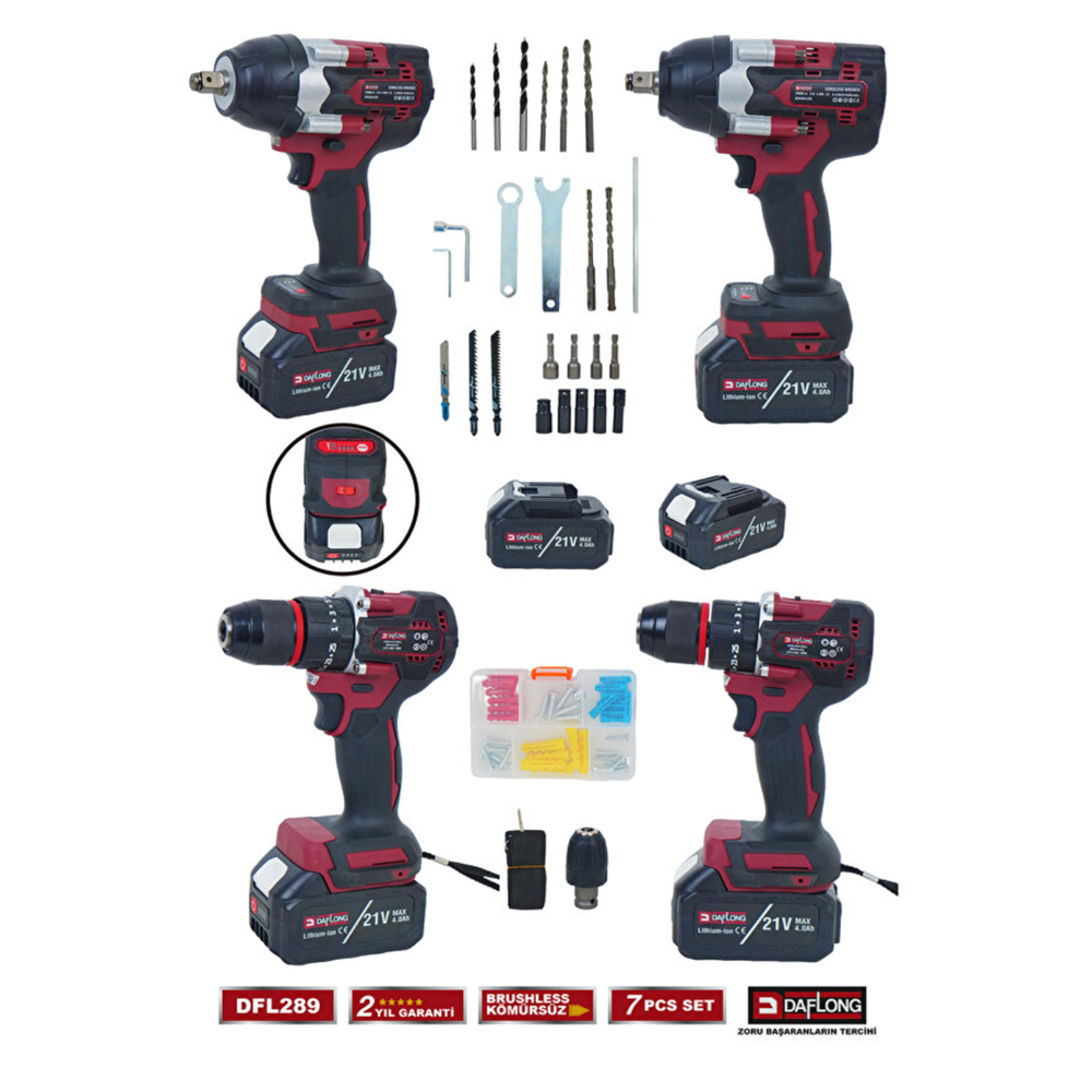 DAFLONG PRO DFL289 FENERLİ 7Lİ SET