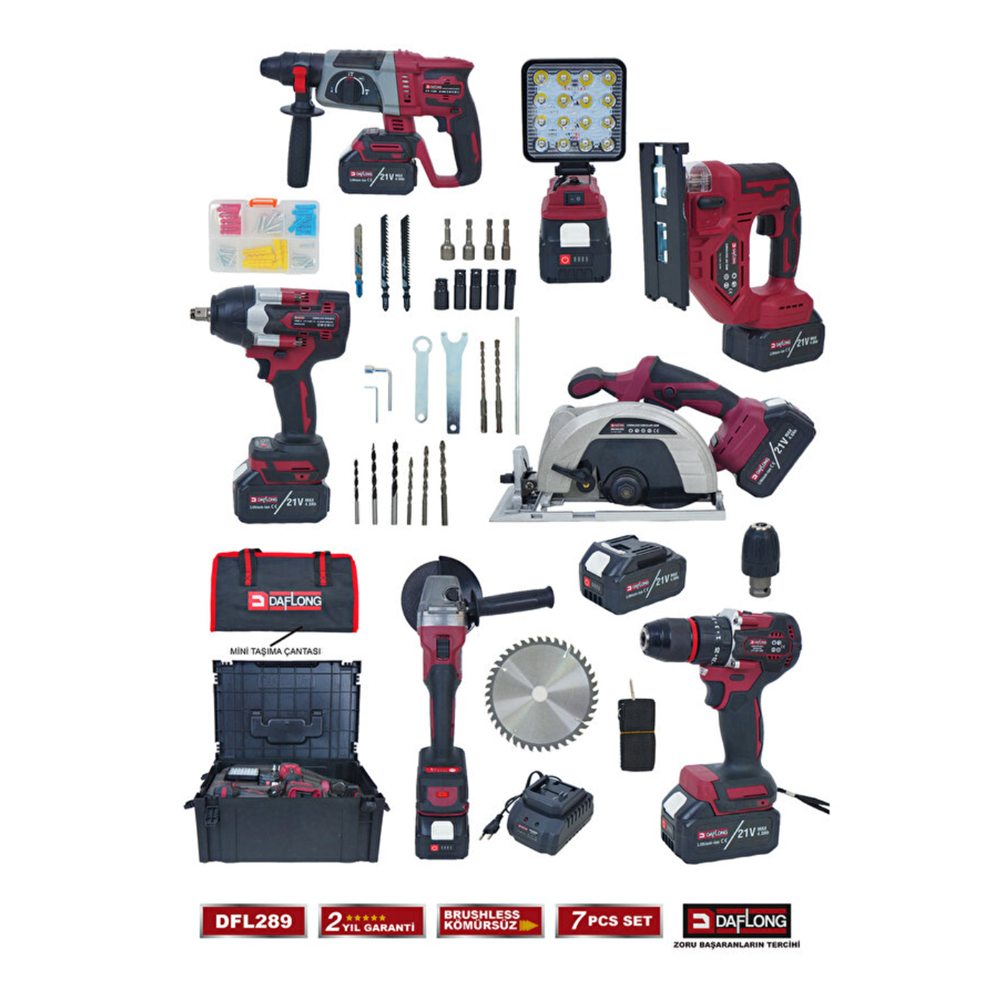 DAFLONG PRO DFL289 FENERLİ 7Lİ SET