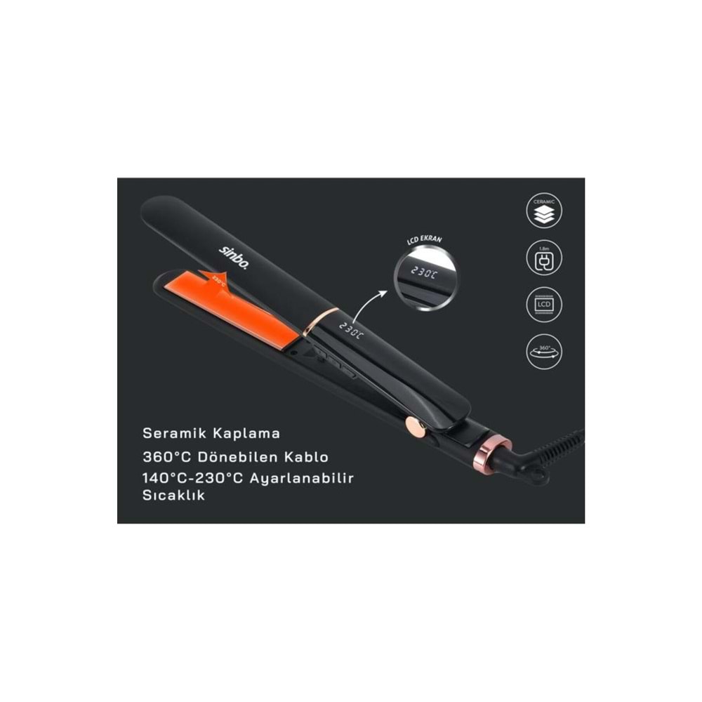 SİNBO SAÇ DÜZLEŞTİRİCİ SHD-1710