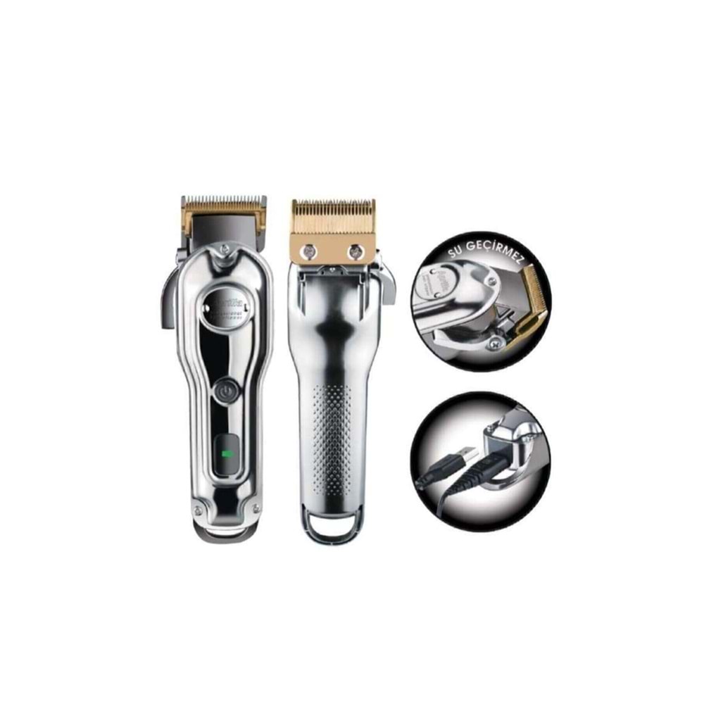 APRİLLA AHC-5050 PRO ŞARJLI SAÇ KESME