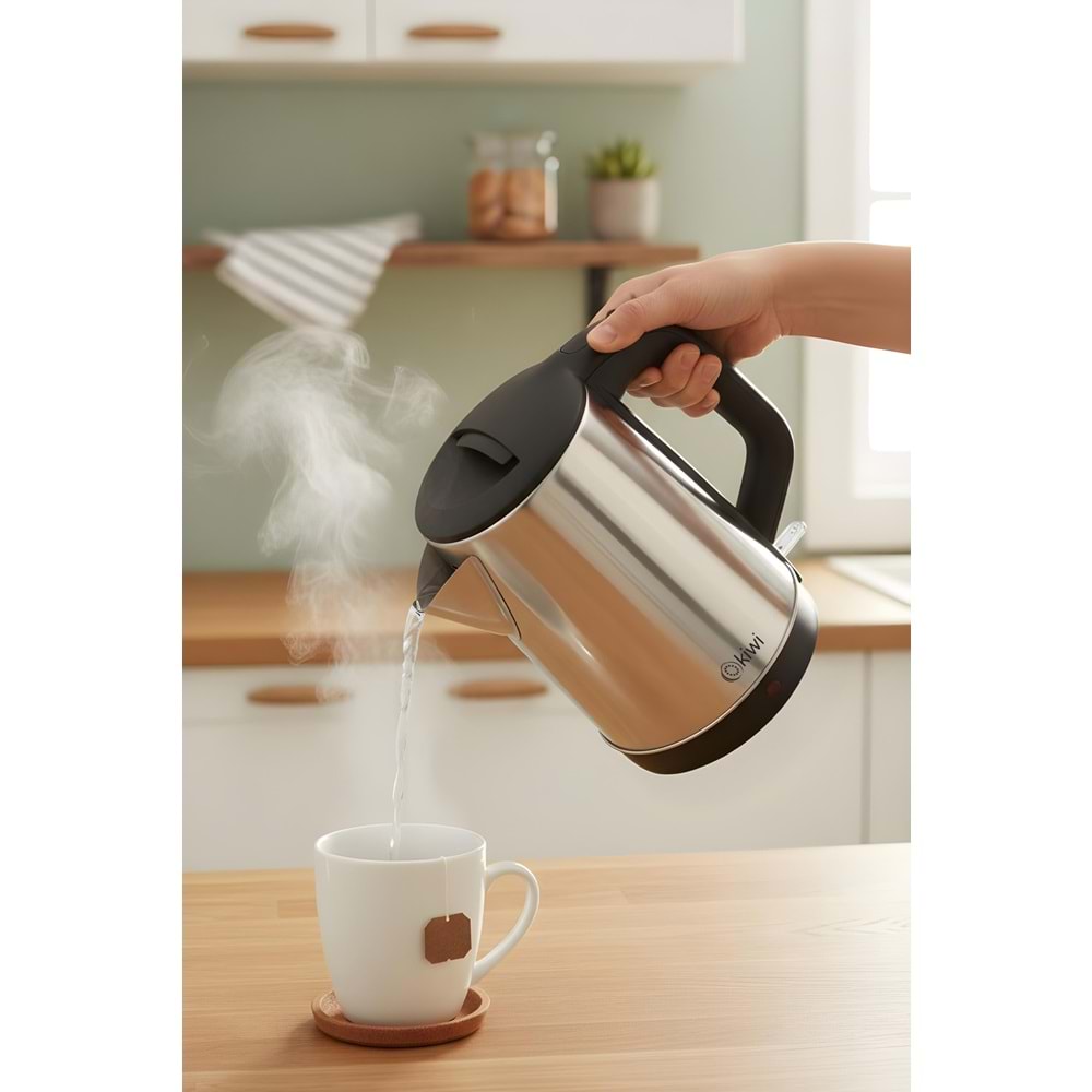 KİWİ KK-3330 ÇELİK KETTLE