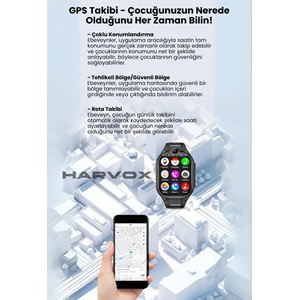 HARVOX ANDROİD ÇOCUK SAAT 4G PRO+ HX 4G PRO ANDROİD+