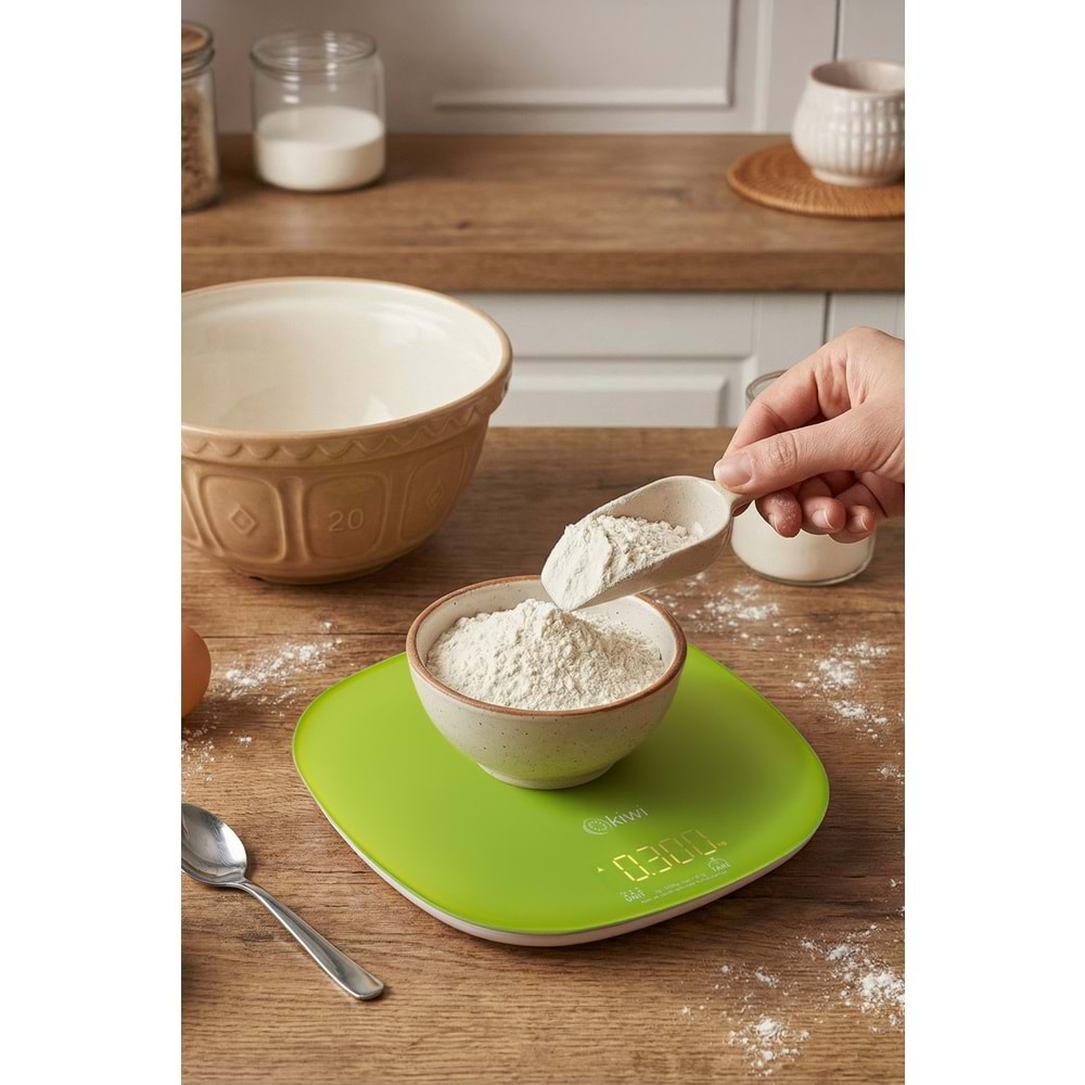 KİWİ KKS-1125 DİJİTAL MUTFAK TARTISI