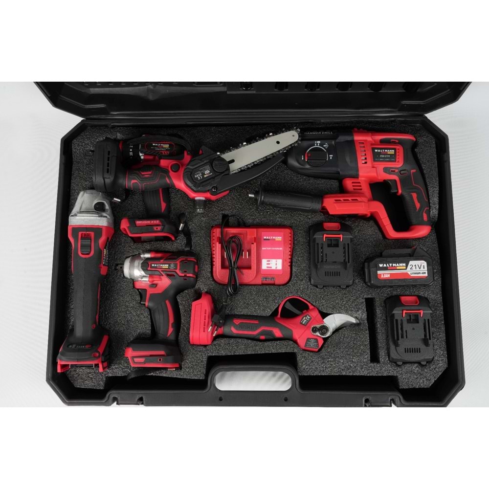 WALTMANN 6-LI SET KIRMIZI EP-001