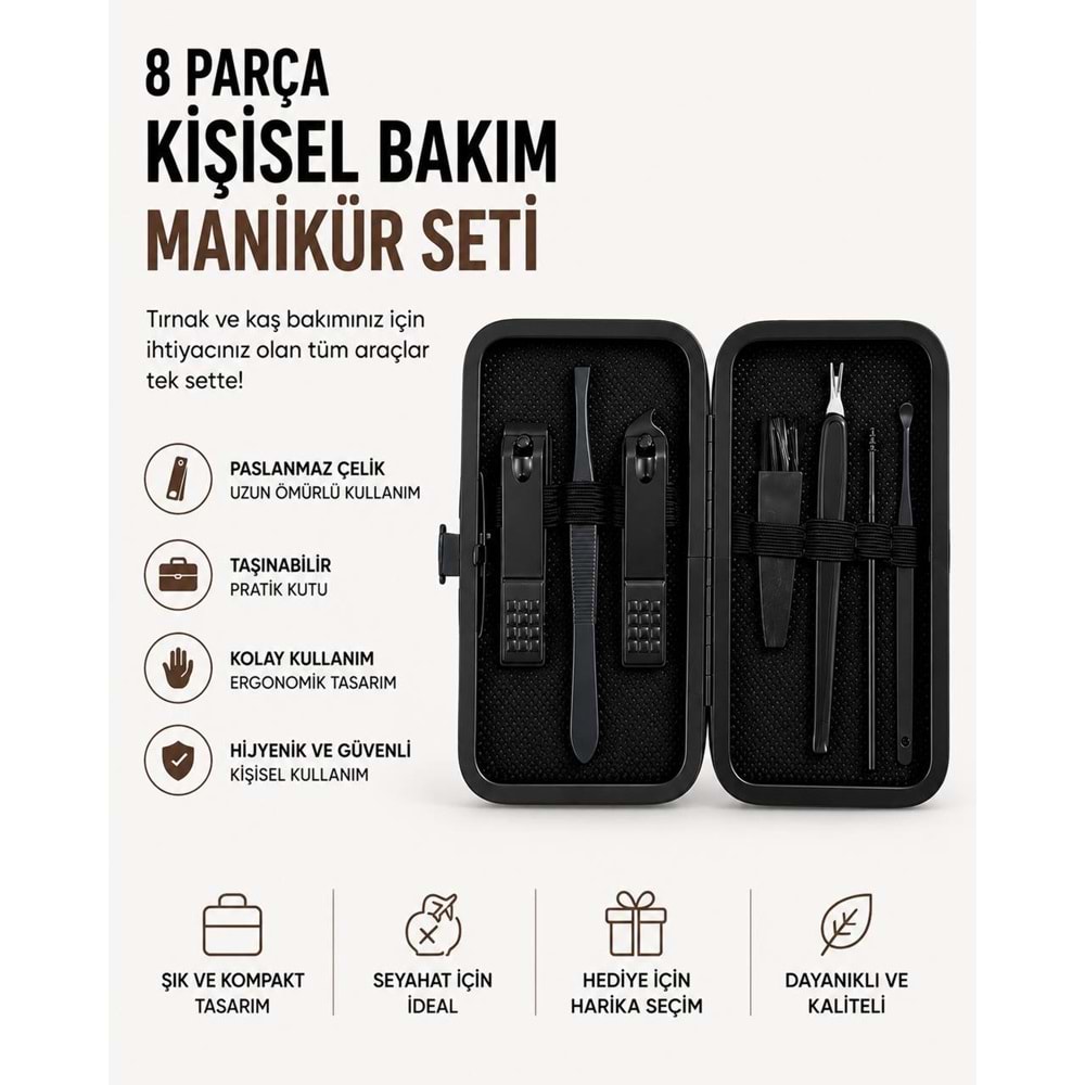 GOLD TECH TIRNAK BAKIM SETİ